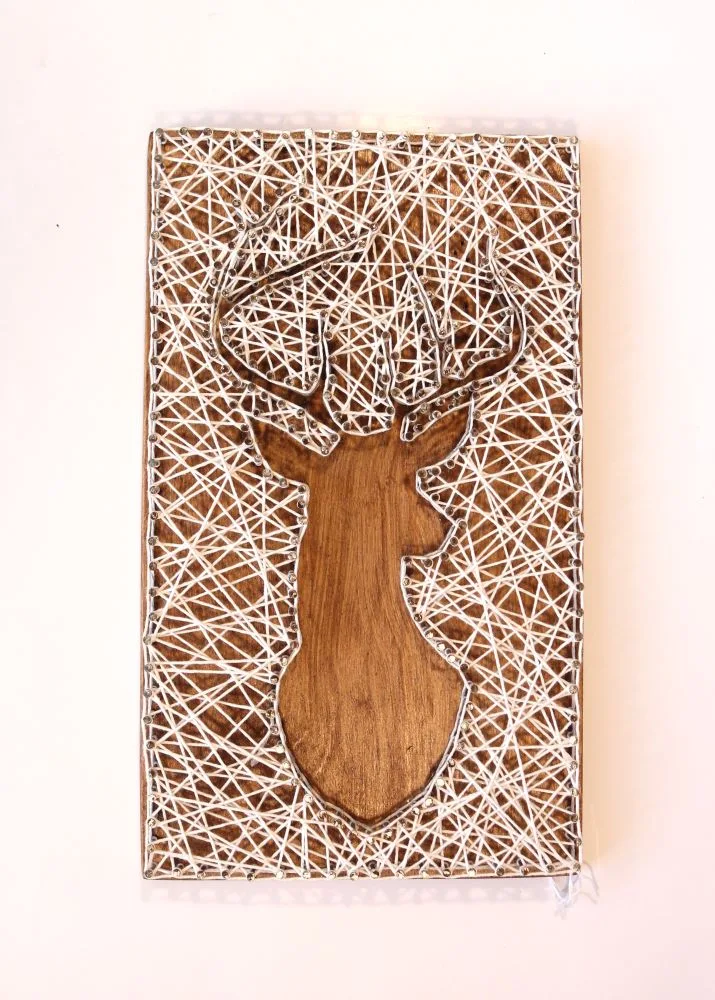 Κάδρο Ελάφι string art