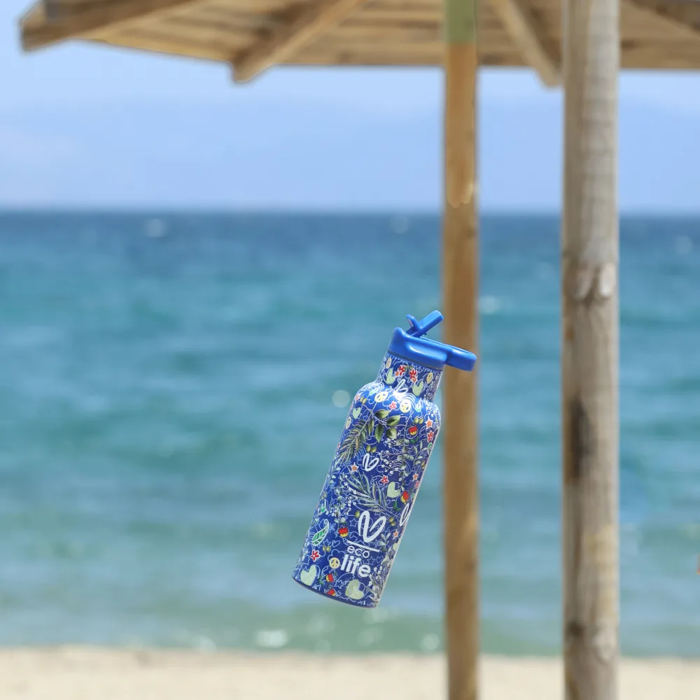Θερμός Ανοξείδωτος Με Καλαμάκι 500ml - Image 5
